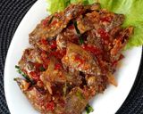 Foto langkah ke 5 dari resep Ikan Asin Sepat Balado.