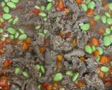 Hình bước làm 7 của món Bò bằm đậu ớt cháy cà tím [Eat clean - Lose weight]