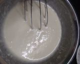 A picture of step 1 of Eggless Almond Pancake.