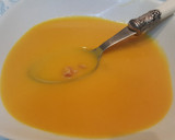 Foto del paso 3 de la receta: Crema de calabaza con taquitos de jamón