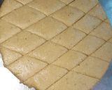 A picture of step 4 of Kaju katri.