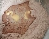A picture of step 4 of Choco-Coffee Brown Bread.