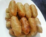 Hình bước làm 6 của món Khoai lang kén!!