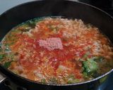 A picture of step 4 of Dj's Veggies Tomato Soupy Noodles.