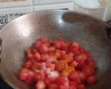 गाजर की कढ़ी (gajar ki kadhi recipe in Hindi) रेसिपी चरण 4 फोटो
