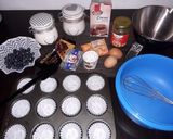 Áfonyás csokis muffin recept fázis 1 fotója