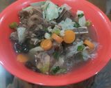 Foto langkah ke 3 dari resep Sup iga jamur tiram.