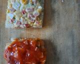 Foto langkah ke 5 dari resep Sandwich Merah Putih.