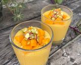 A picture of step 5 of Mango Phirni.
