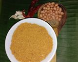 A picture of step 4 of Peanuts dry chutney.