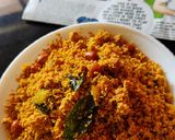 A picture of step 3 of Jowar pops flour upma.