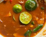 Gambar langkah 4 resipi Air Asam Budu (Kelantan).