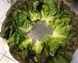 Une image de l'étape 2 de Salade de concombre aux carottes râpées,laitue rouge et mozzarella di buffala.