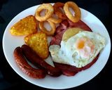 A picture of step 6 of My Late Breakfast Early Dinner A Grilled Small Mixed Grill 😋.