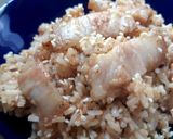 รูปขั้นตอนการทำที่ 3 ของ 🍚 ผัดมิโซะหมูสามชั้น Miso Fried Rice with 🐷 5 mins 3 ingredient