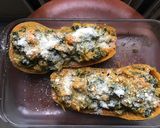 Une image de l'étape 7 de Courge butternut « Halloween » farcies épinards crème et parmesan.