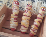 Foto del paso 3 de la receta: Salchichas momia