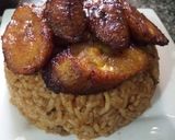 A picture of step 3 of Suya Jollof Rice with Fried Plantain #teamabuja.