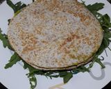 Foto del paso 5 de la receta Tortita de trigo integral a la sartén con salmón ahumado