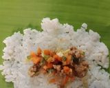 Foto langkah ke 5 dari resep Arem-arem nasi isi daging.