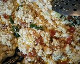 A picture of step 3 of Paneer stuff moong dal cheela.