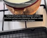 Gambar langkah 6 resipi Oreo Cookies.