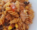 A picture of step 6 of Fusilli in Mackerel Sauce.