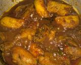 Foto langkah ke 5 dari resep Semur ayam tahu pedas.
