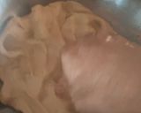 A picture of step 2 of Sweet Roti treditional recipe.