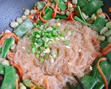Hình bước làm 6 của món Cá Thầy Tu (Monkfish) Chiên Kèm Bún Tàu Xào Tương Hột