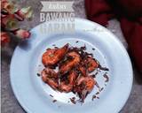 Cara Membuat Udang kukus bawang garam 3