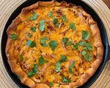 Hình bước làm 7 của món Pizza gà BBQ