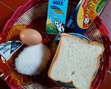 Foto langkah ke 1 dari resep Puding Roti Tawar Kukus.