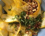 A picture of step 4 of Courgette Glut Carpaccio.