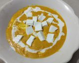 A picture of step 13 of Shahi Paneer.