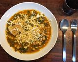 Foto del paso 7 de la receta Bacalao con garbanzos y espinacas
