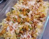 A picture of step 7 of Creamy Cheese Baked pasta 😋😋.