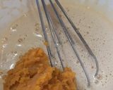 Foto del paso 1 de la receta: Budín de boniato y pera con harina de avena🧉