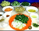 A picture of step 5 of Baked Basket Chaat Mix.