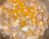 Foto langkah ke 7 dari resep Oyakodon - Nasi Ayam Telur Jepang Simple.