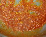 A picture of step 4 of Dal Makhani.