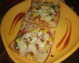 A picture of step 6 of Cheesy Bread Pizza.