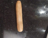 A picture of step 6 of Leopard print Bread.