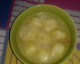 Foto langkah ke 7 dari resep Cilok tepung beras kuah. Isi ayam.