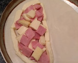 Foto del paso 1 de la receta: Tarta de jamón y queso agridulce