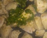A picture of step 5 of Malai chicken.