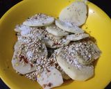 A picture of step 2 of Sesame Penut Potatoes.