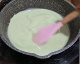 Foto langkah ke 3 dari resep Matcha Flan Cake.