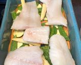 A picture of step 6 of Baked cod in red pepper sauce.