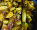 A picture of step 6 of White Brinjal with potatoes.